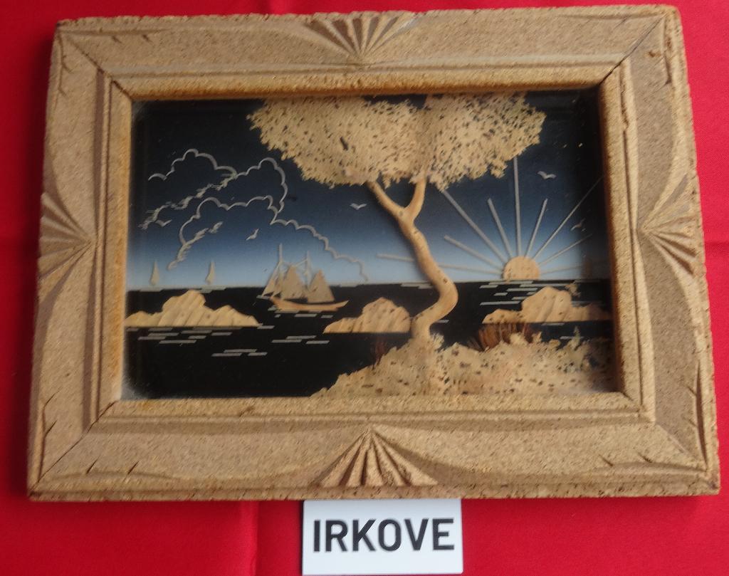 DIORAMA VAN KURK * Chinees * TWEE STUKS *, Antiek en Kunst, Kunst | Niet-Westerse kunst, Verzenden