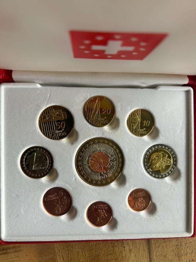 Euro proof set Zwitserland, Ophalen of Verzenden, Koningin Beatrix, Euro's