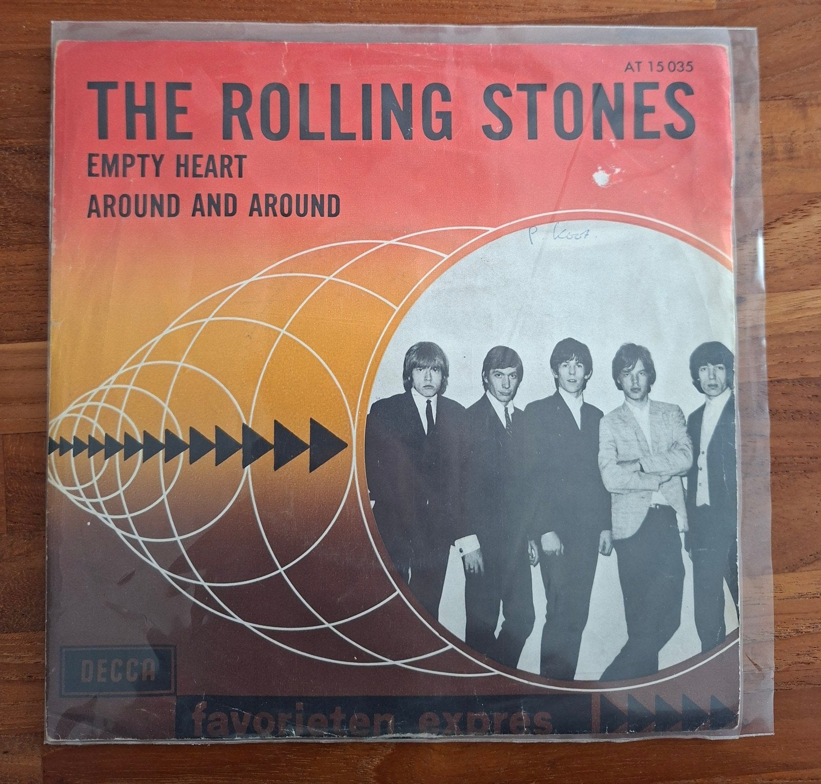 Rolling Stones  - Empty heart - Single is TOP, Ophalen of Verzenden, Gebruikt, 7 inch, Pop