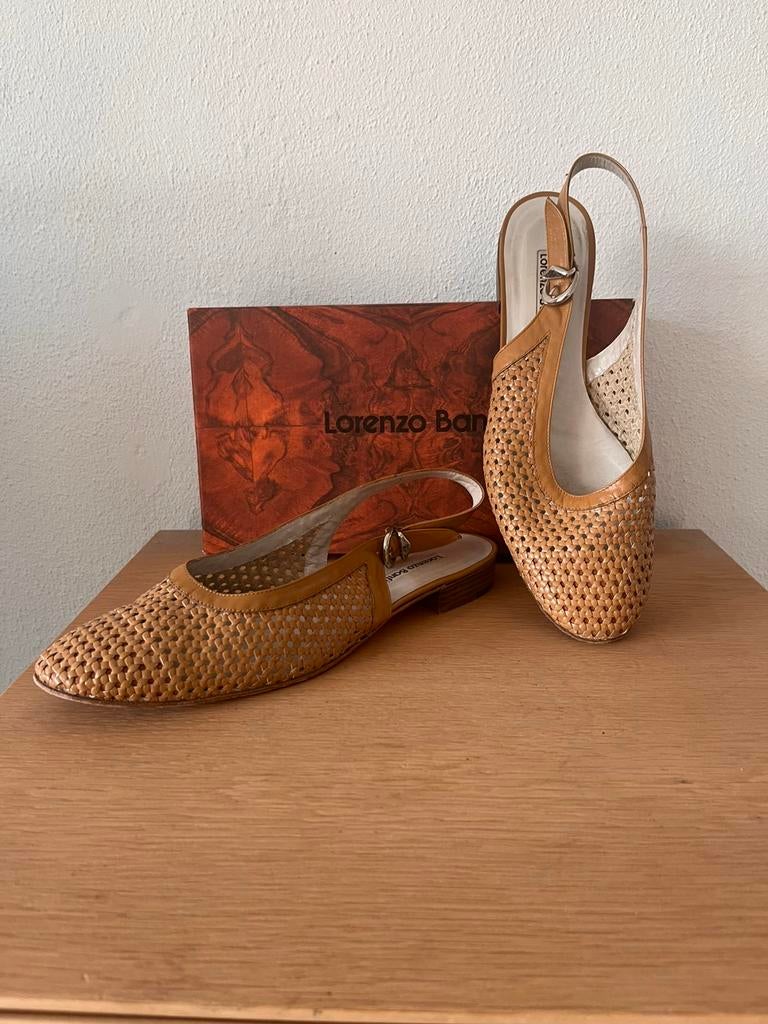 Lorenzo Banfi slingbacks maat 41, Overige kleuren, Overige typen, Ophalen of Verzenden, Zo goed als nieuw