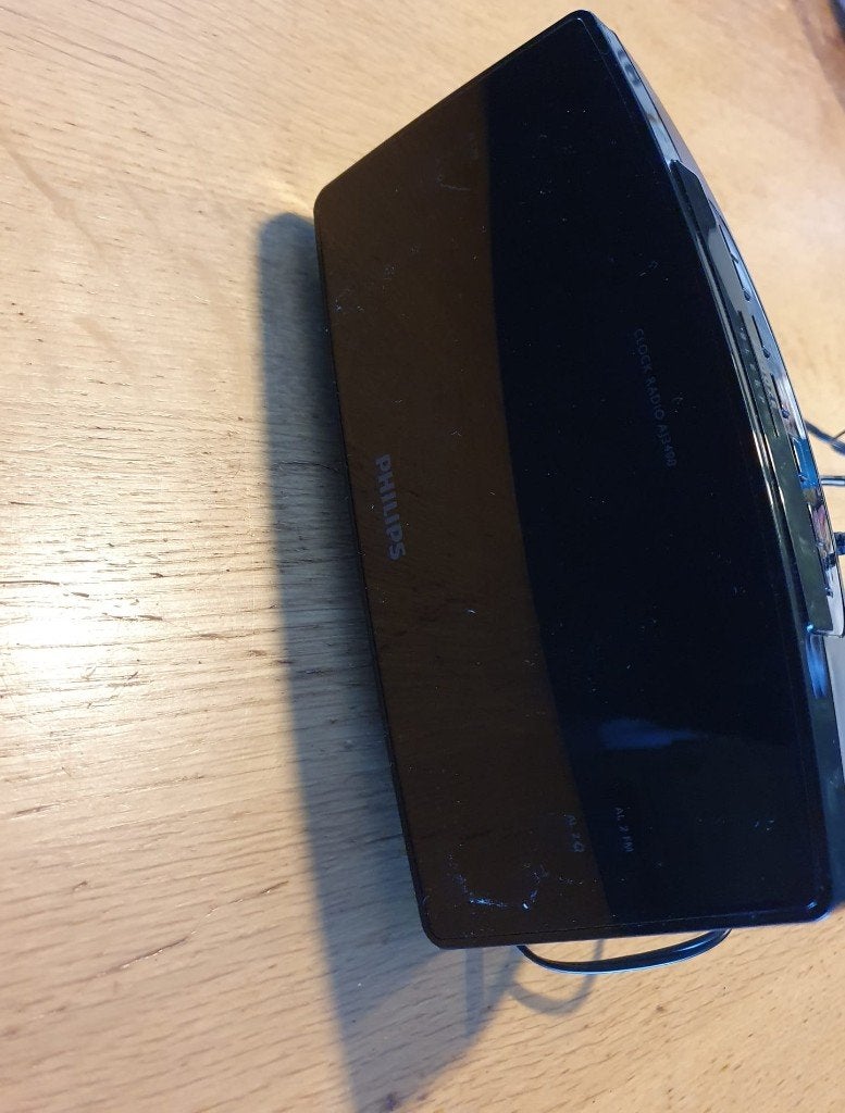 Radio wekker Philips AJ3400, Ophalen, Zo goed als nieuw, Overige typen