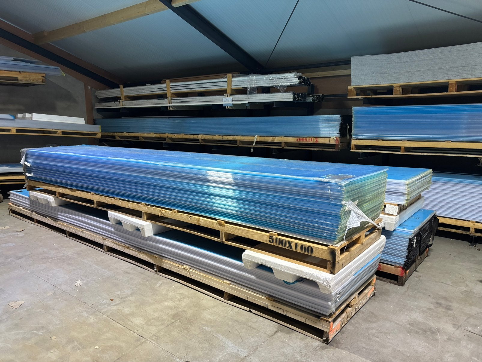 Polycarbonaat platen 16mm dik, Ophalen, Nieuw, Veranda