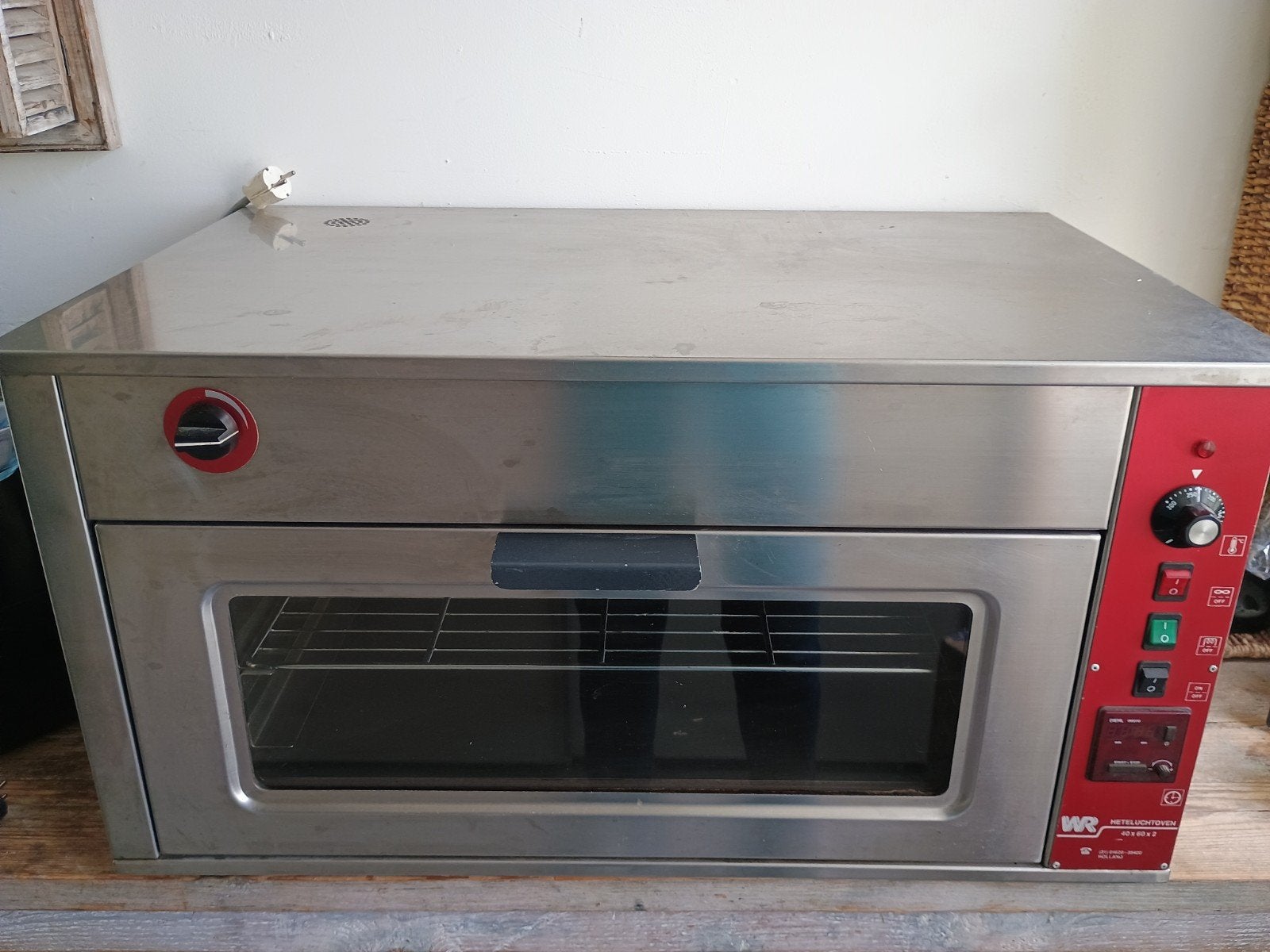 Oven RVS pizza professionele, Ophalen, 60 cm of meer