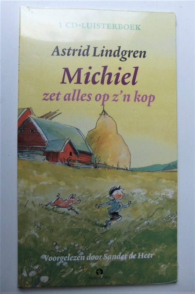 Nieuw CD luisterboek:Michiel zet alles op z'n kop A.Lindgren, Ophalen of Verzenden, Cd, Kind