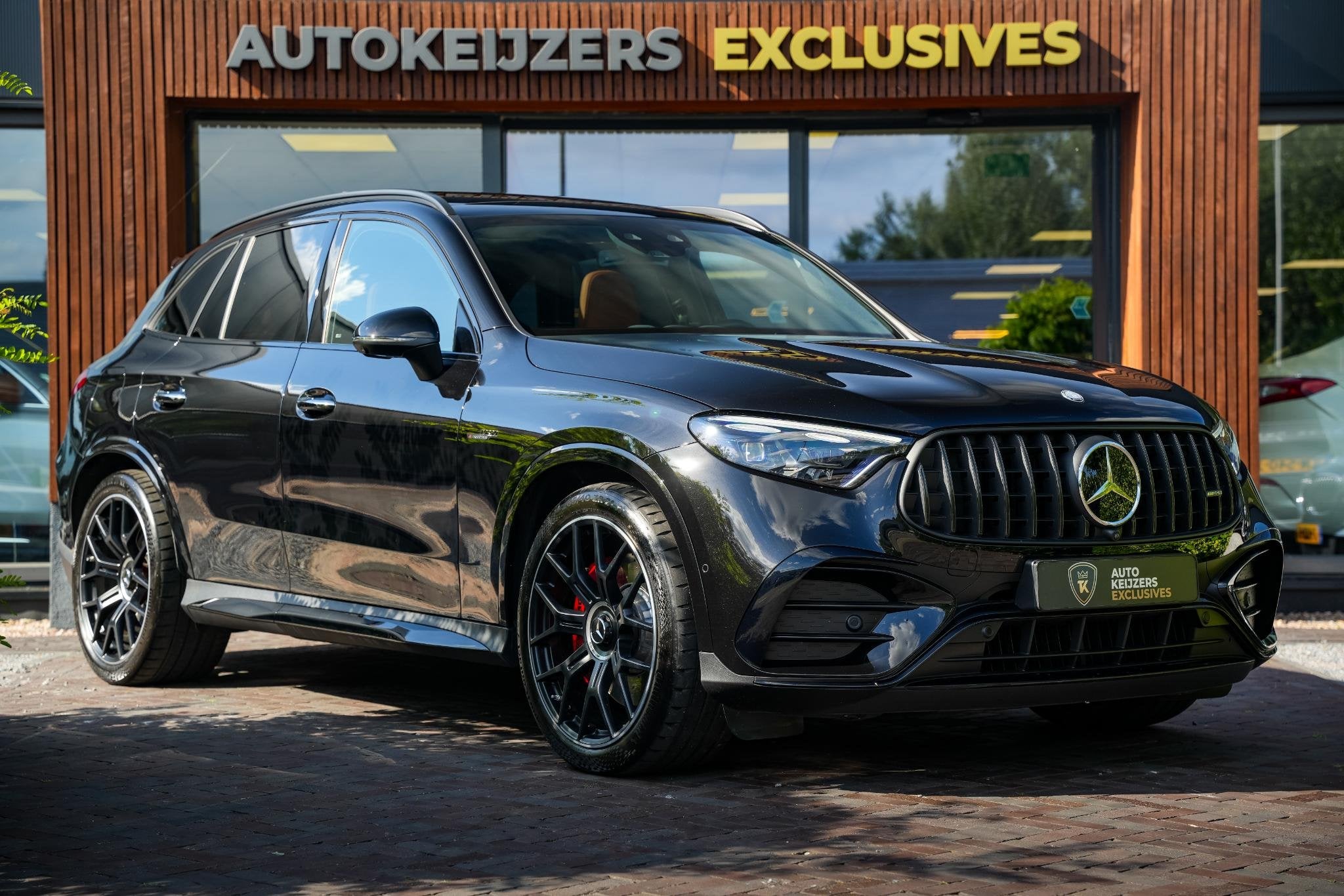 Mercedes-Benz GLC-klasse GLC 63 S AMG Burmester Memory AMG T, Auto's, Automaat, Stof, Gebruikt, Zwart