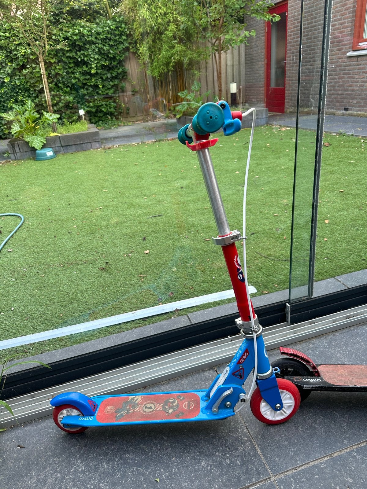 Oxelo Kinderstep - Rood/Blauw, Ophalen, Gebruikt, Gewone step