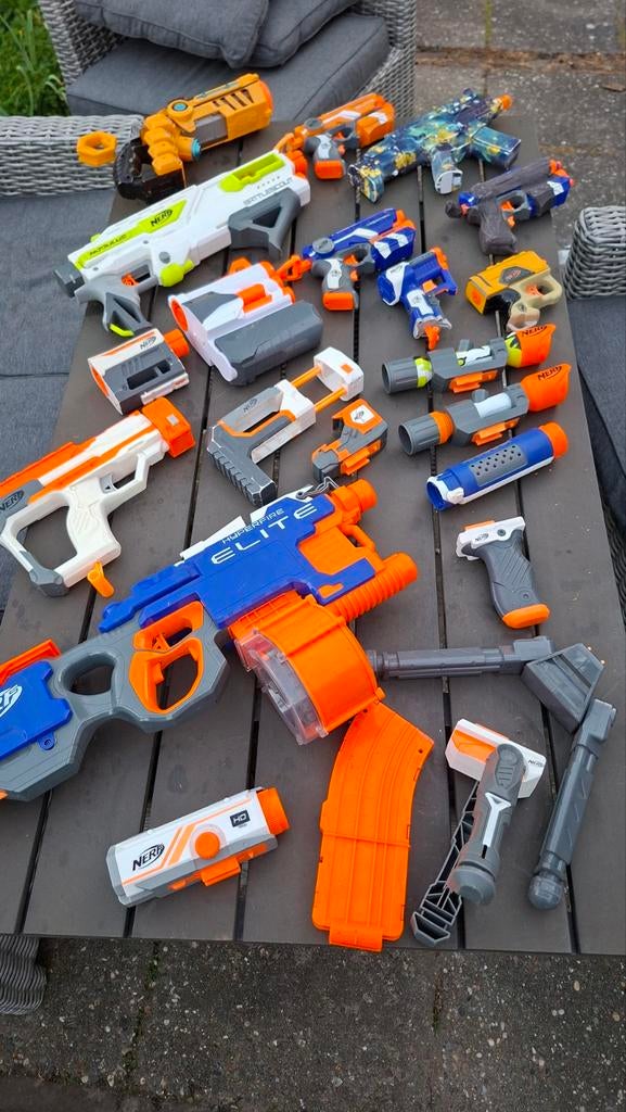Grote Nerf Blaster Collectie - Diverse Modellen, Ophalen of Verzenden, Jongen of Meisje