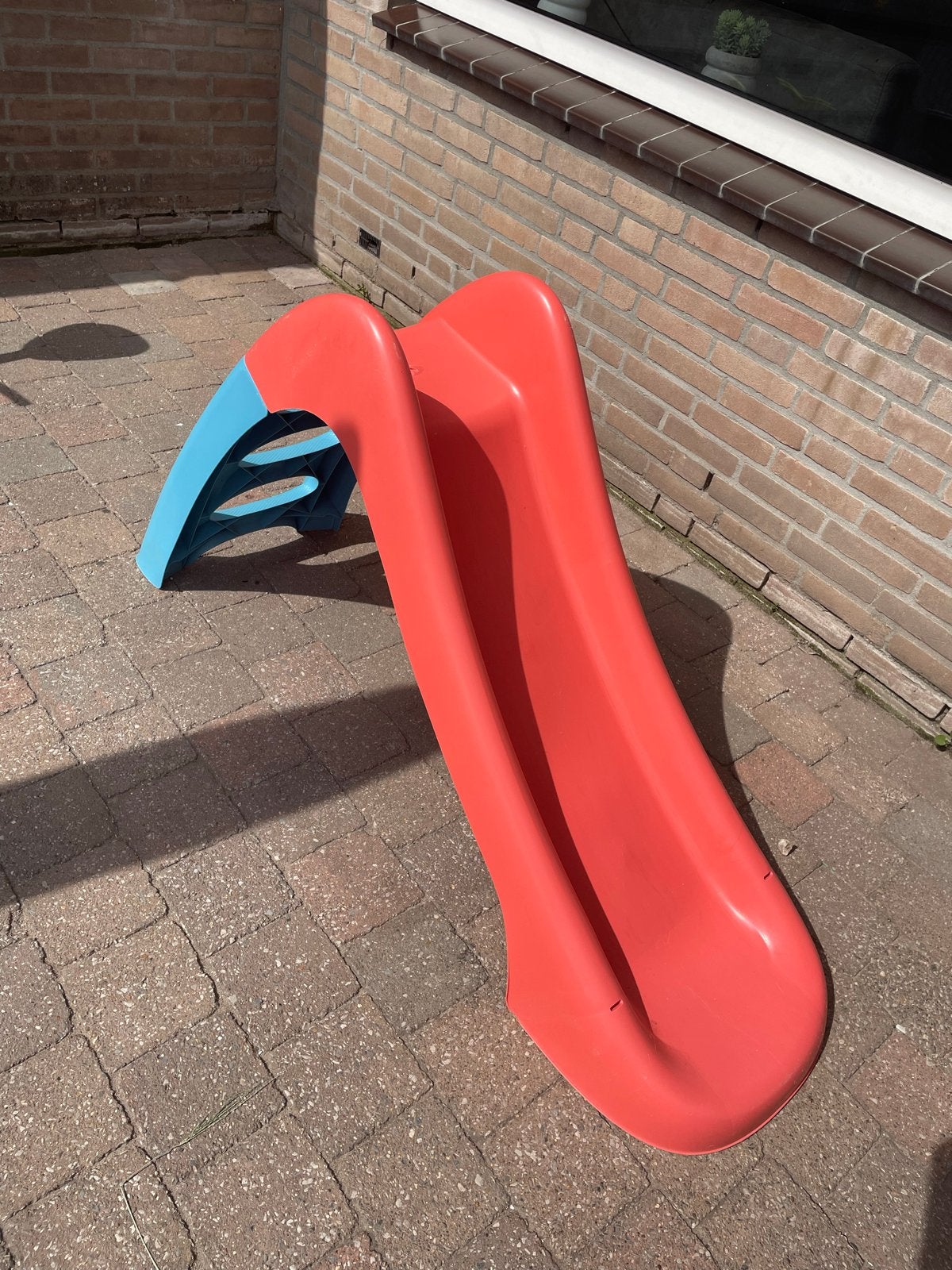 Smoby Glijbaan - Rood en Blauw, Ophalen, Gebruikt, Glijbaan