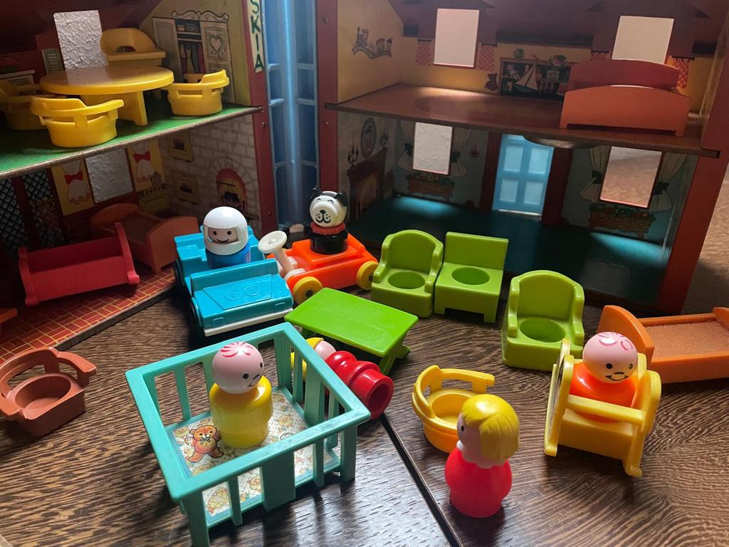 Fisher price woonhuis, Ophalen of Verzenden, Gebruikt, Speelset