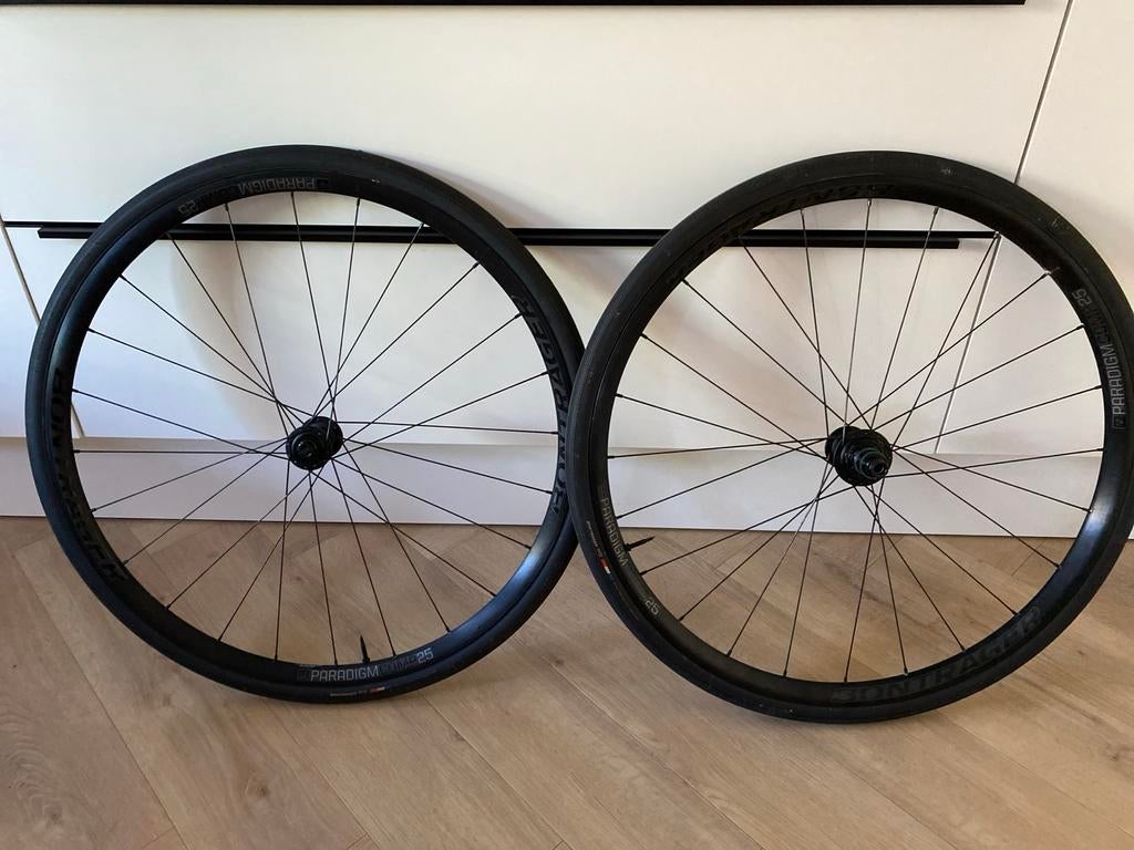 Bontrager Paradigm Comp 25 Wielset (Zo goed als nieuw), Zo goed als nieuw, Aluminium, Racefiets, Ophalen