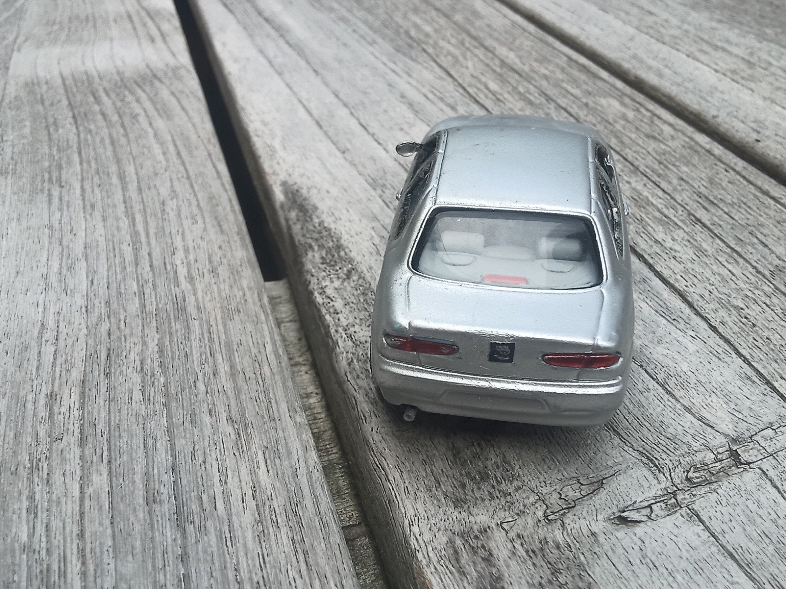 Alfa Romeo 156 schaalmodel 1:43 - Zilver, Ophalen of Verzenden, Gebruikt, Auto