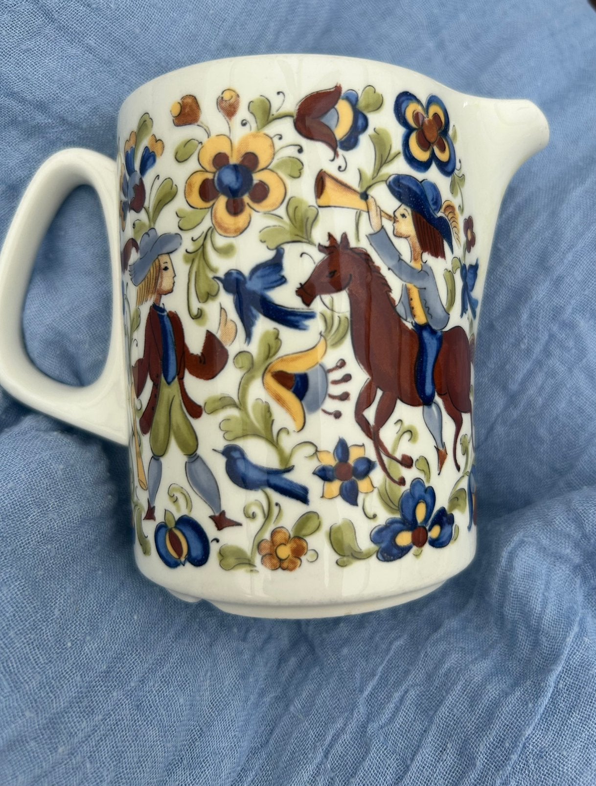 Vintage Villeroy & Boch "Troubadour" Melkkan, Ophalen of Verzenden
