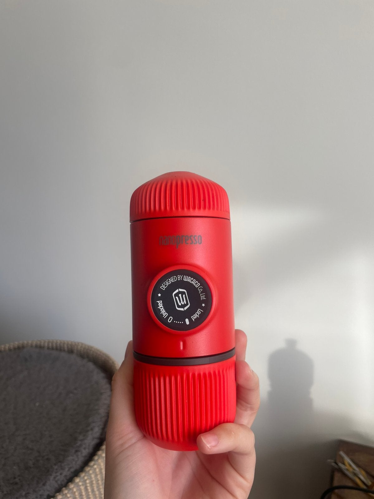Wacaco Nanopresso, Witgoed en Apparatuur, Ophalen of Verzenden, Zo goed als nieuw, Koffiemachine