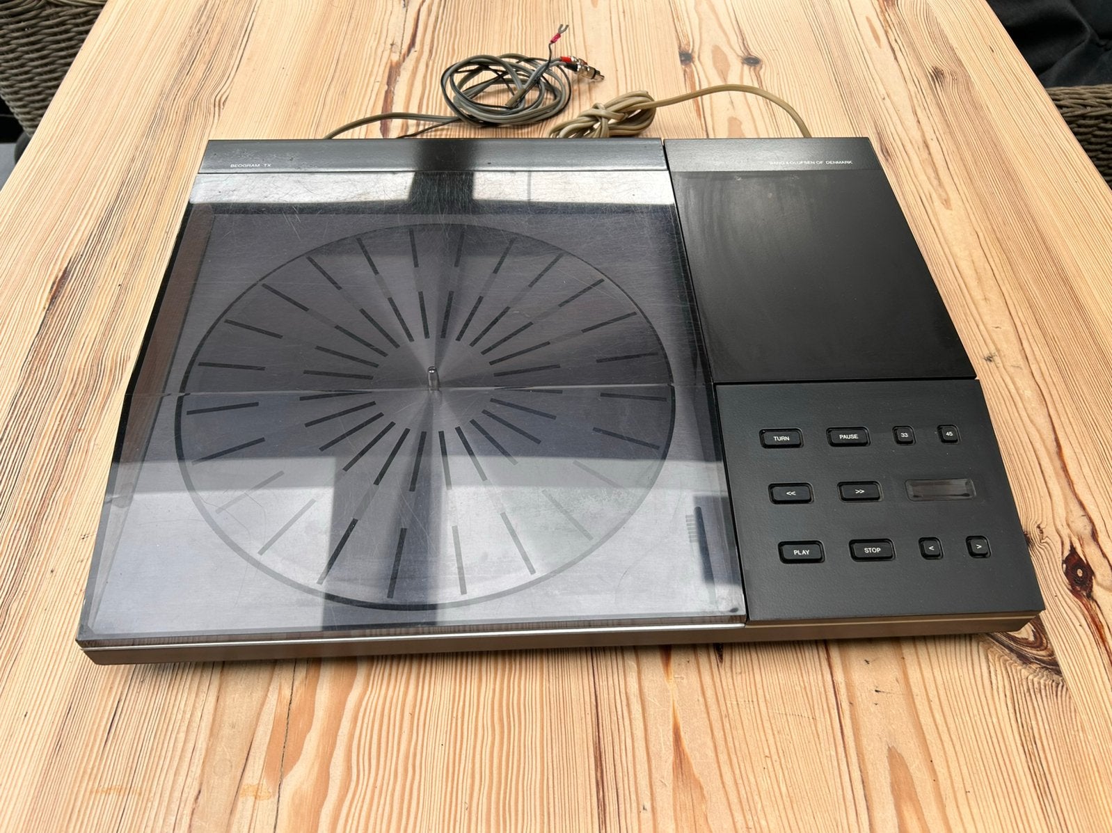 Bang & Olufsen Beogram TX tangentiale platenspeler, Gebruikt, Automatisch, Platenspeler, Ophalen