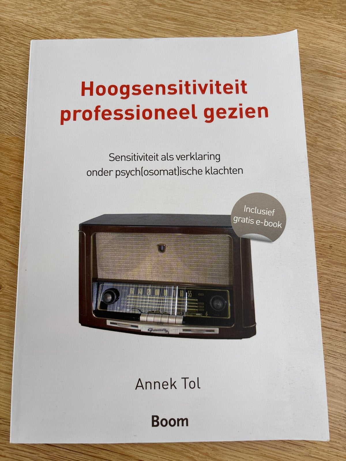Hoogsensitiviteit professioneel gezien - Annek Tol, Ophalen of Verzenden, Zo goed als nieuw