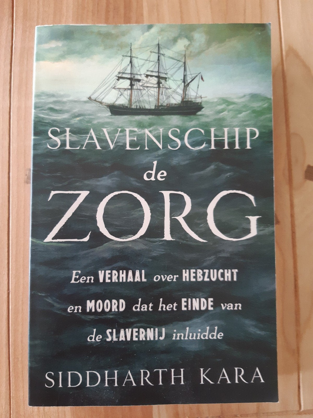 Siddharth Kara - Slavenschip de Zorg- zo goed als nieuw, Ophalen of Verzenden, Zo goed als nieuw, Siddharth Kara