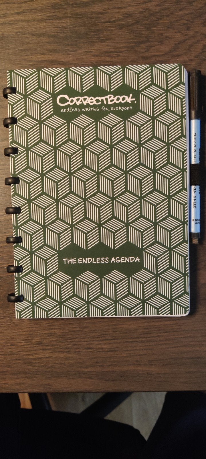correct book agenda, Ophalen of Verzenden, Zo goed als nieuw