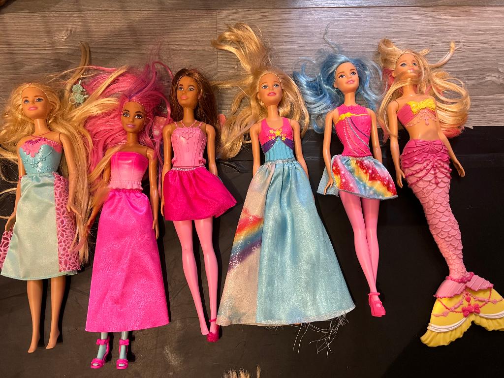 Dreamtopia barbies barbiepoppen Mattel elfje fee prinses pop, Kinderen en Baby's, Speelgoed | Poppen, Ophalen of Verzenden, Zo goed als nieuw