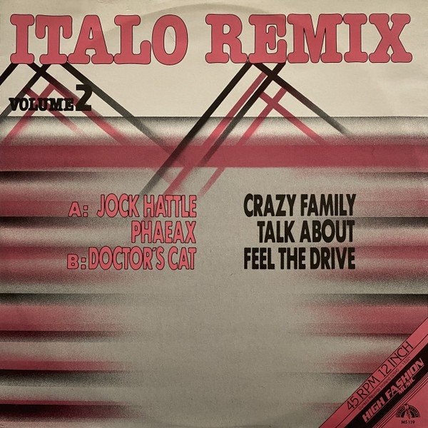 Disco 12" Maxi Single (1984) Italo Remix volume 2, Cd's en Dvd's, Gebruikt, Ophalen of Verzenden, Dance en House, 12 inch