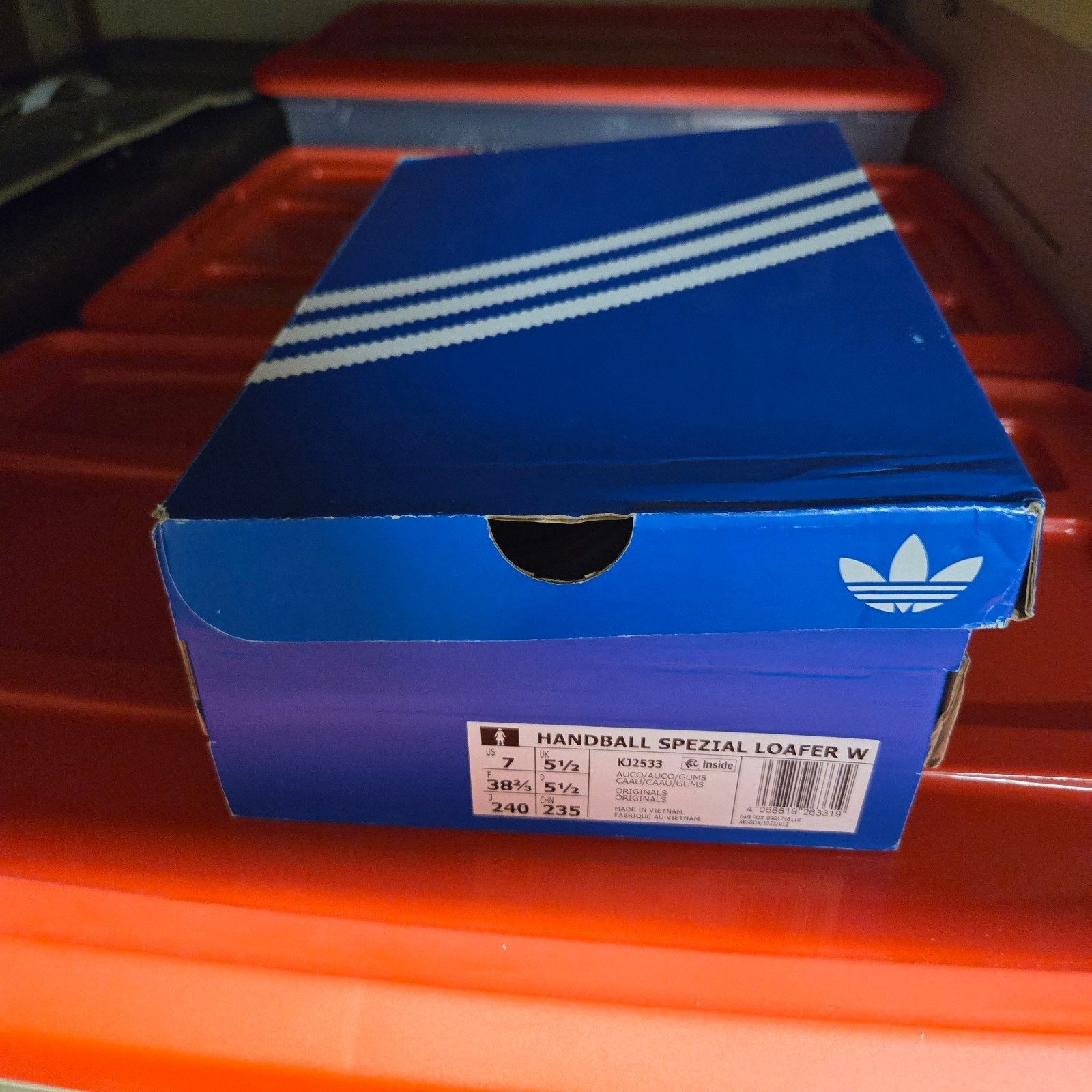 Adidas Handball Spezial Loafer W - Nieuw in doos, Bruin, Adidas, Instappers, Nieuw