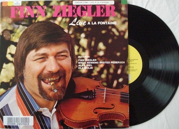 Finn Ziegler - Live a la Fontaine, LP, Gebruikt, Ophalen of Verzenden, 12 inch