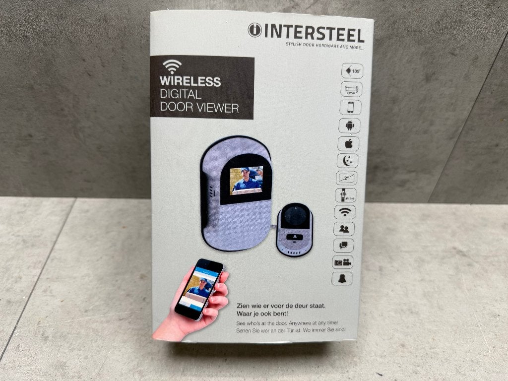 Intersteel Wireless Deurspion DDV 4.0 - NIEUW - 11635, Ophalen of Verzenden, Nieuw
