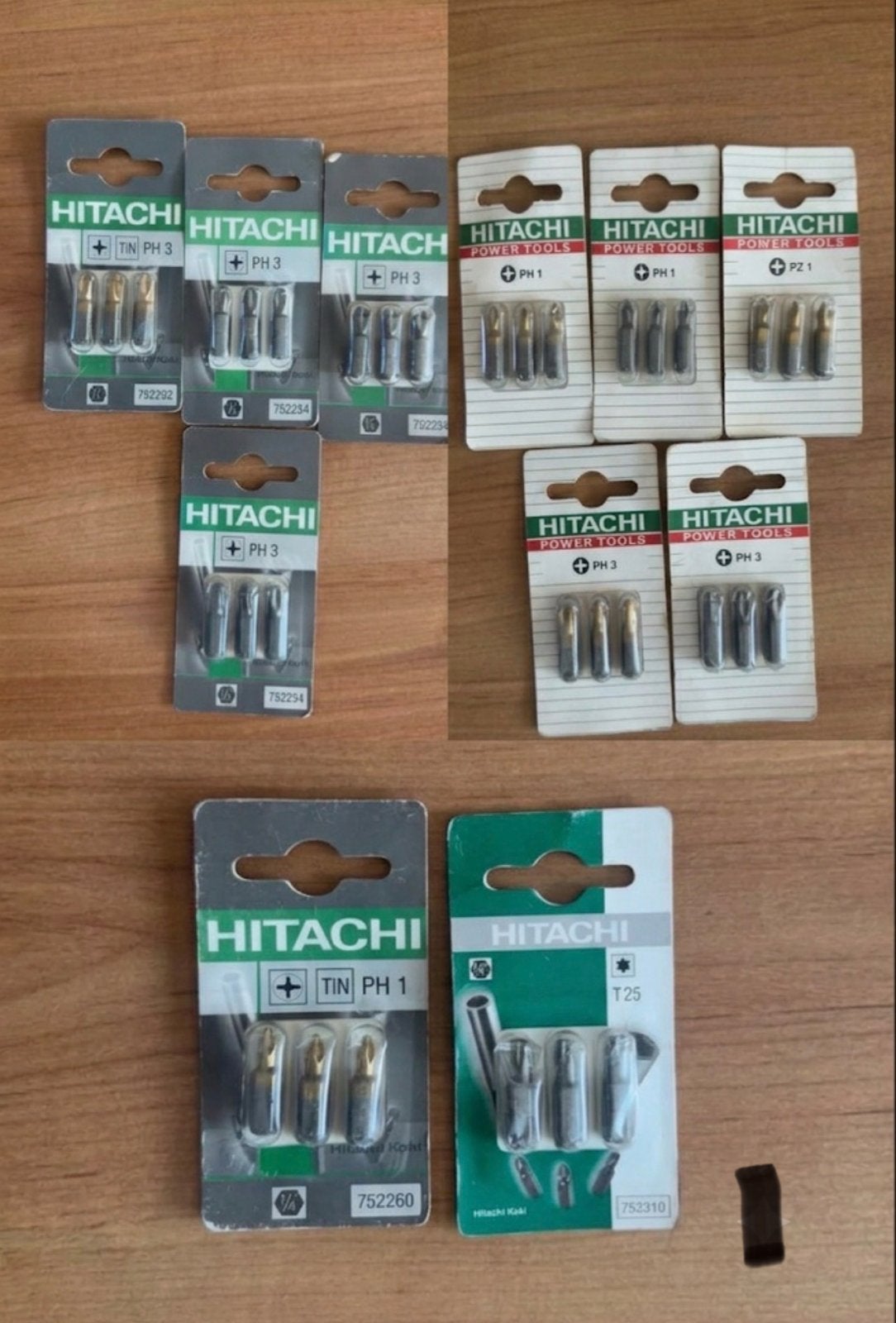 Hitachi Bitset - Diverse PH, PZ en Torx Bits, Ophalen of Verzenden, Nieuw, Bitset