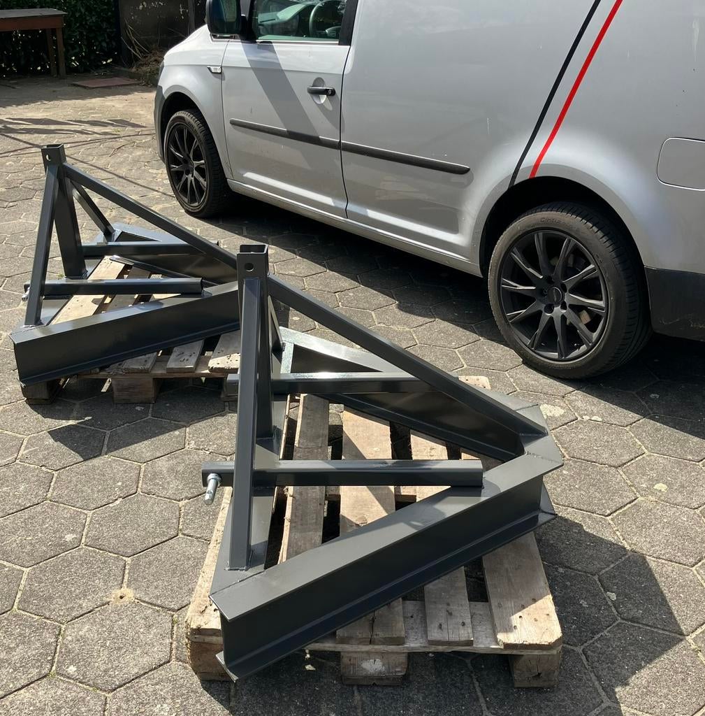 Egalisatieframe 135cm minitractor, Ophalen