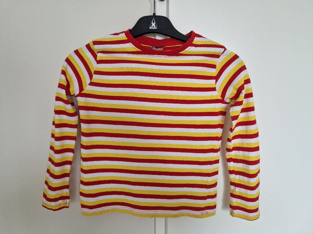Kinder carnavals shirt, Ophalen of Verzenden, Zo goed als nieuw, 134 t/m 140, Jongen