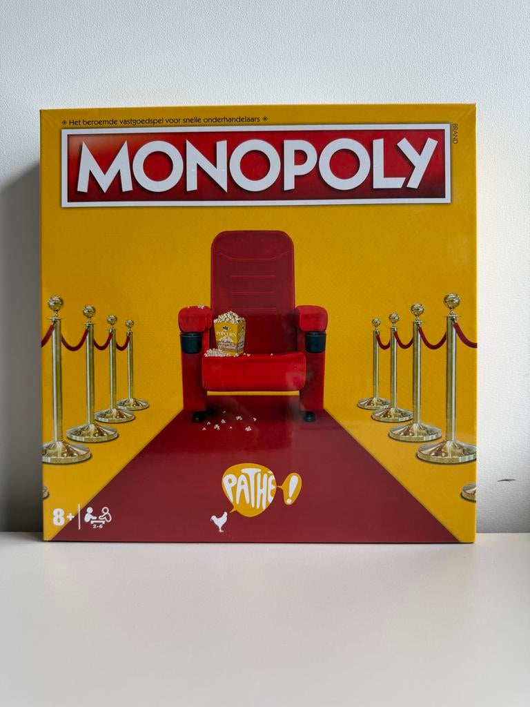 Monopoly Pathé Editie - Nieuw in seal, Een of twee spelers, Ophalen of Verzenden, Nieuw