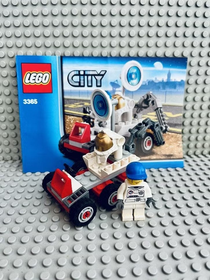 LEGO City 3365 Space Moon Buggy, Kinderen en Baby's, Speelgoed | Duplo en Lego, Compleet, Lego, Ophalen of Verzenden, LEGO