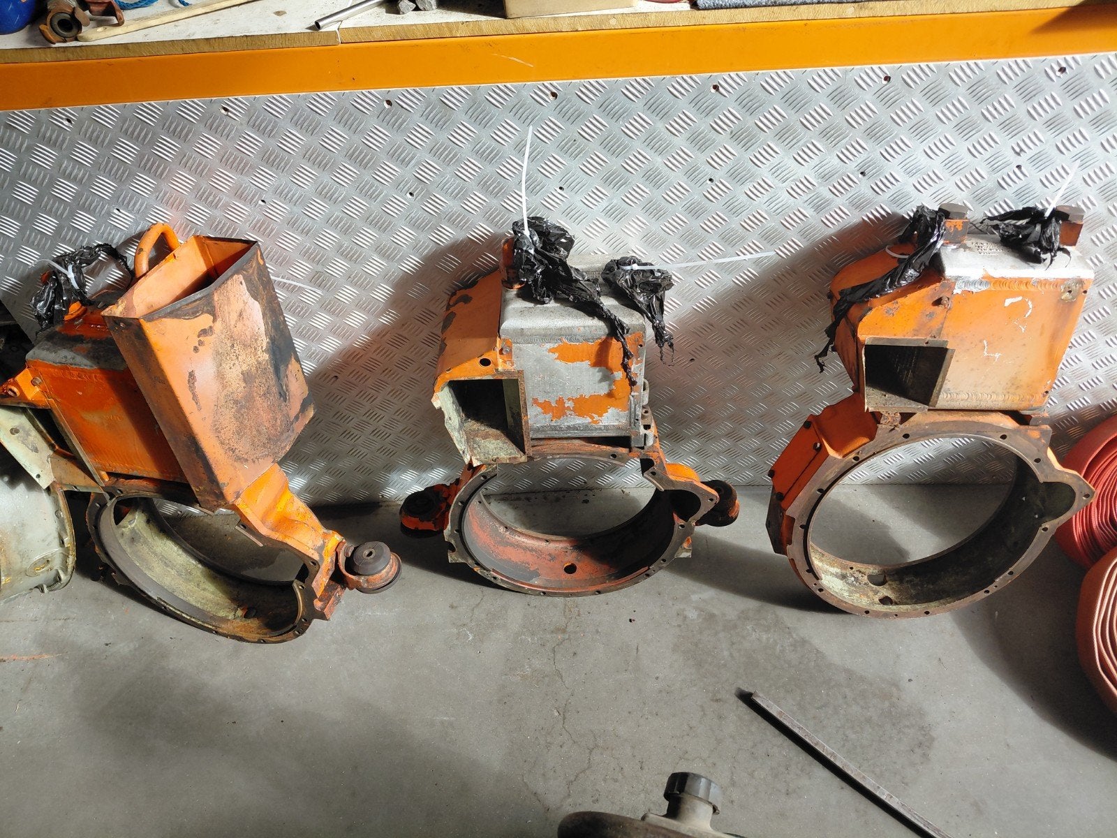 Deutz 912 belhousing met hydrauliekolie koeler, Ophalen, Gebruikt, Overige automerken