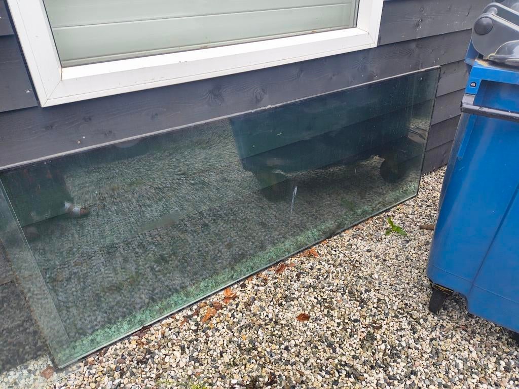 Glas, Ophalen, Minder dan 80 cm, Glasplaat, 160 cm of meer