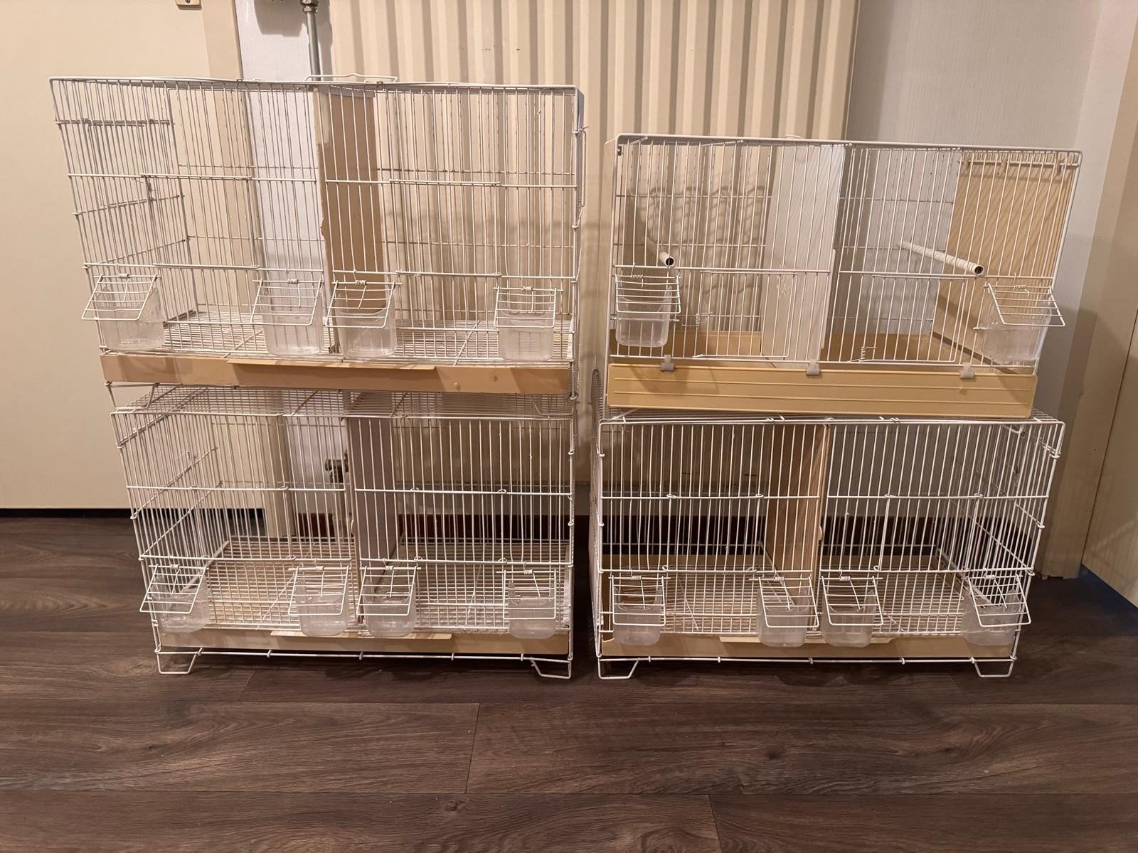 Kweekkooien voor vogels – gebruikt, in goede staat, Dieren en Toebehoren, Ophalen of Verzenden, Hout, Broedkooi of Kweekkooi