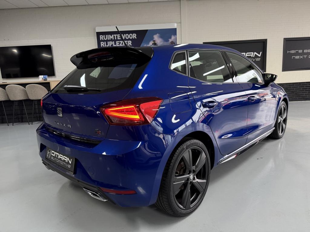 SEAT Ibiza 1.0 TSI 116PK BLACK EDITION FR DSG CARPLAY CAMERA, Automaat, Blauw, 116 pk, Ibiza