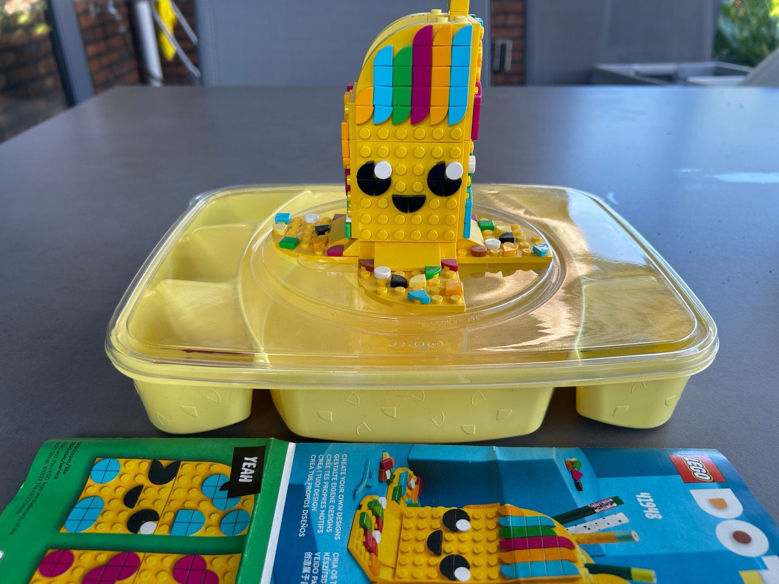 LEGO DOTS 41948 - Creatieve Bananen Pennenhouder, Ophalen of Verzenden, Zo goed als nieuw, Overige merken