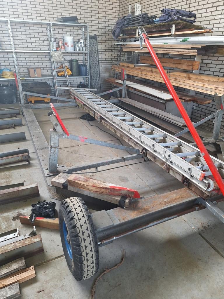 Stalling trailer, Watersport en Boten, Boottrailers, Ophalen, Gebruikt, Overige typen