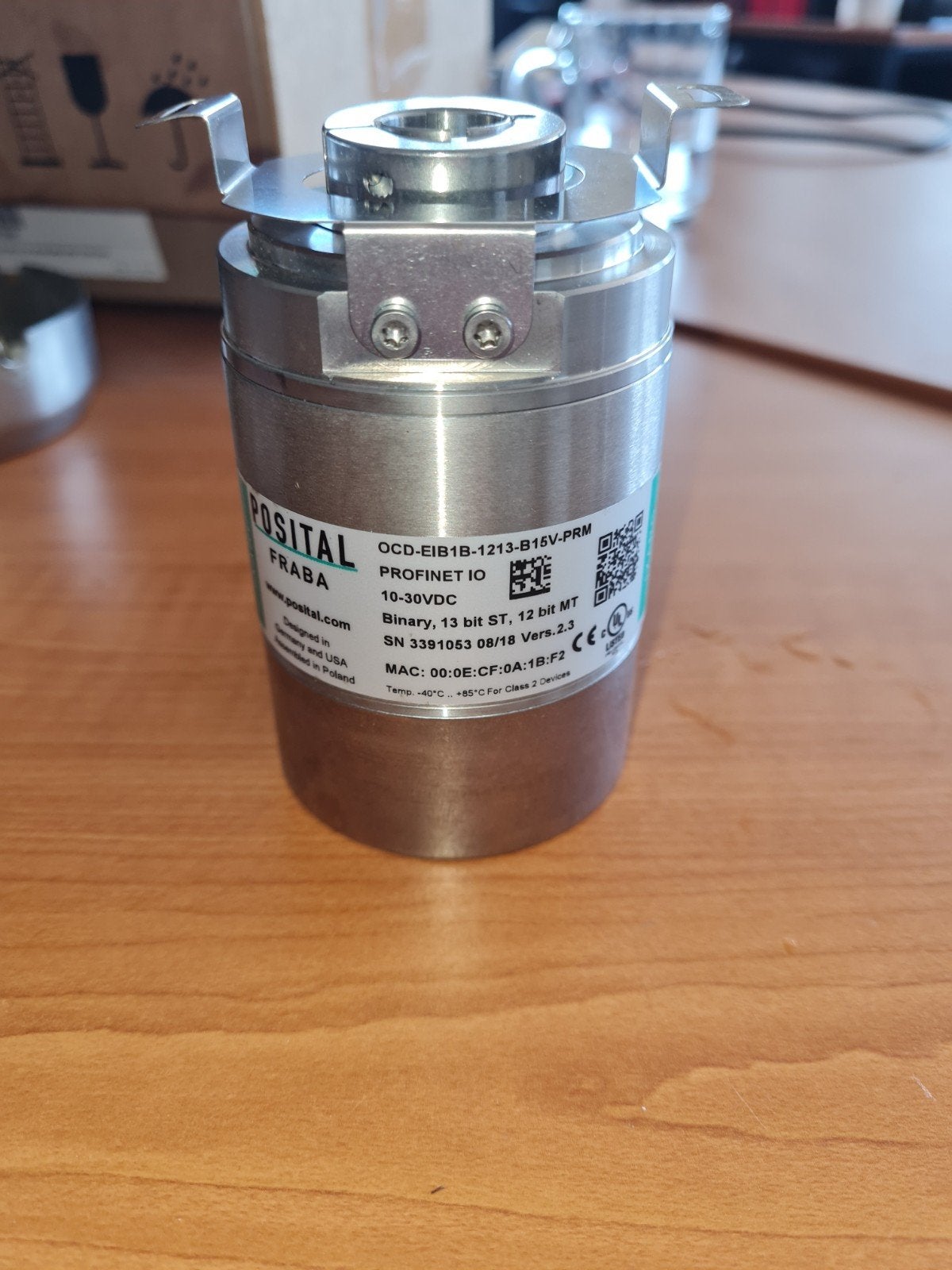 POSITAL FRABA Profinet IO Absolute Encoder, Ophalen