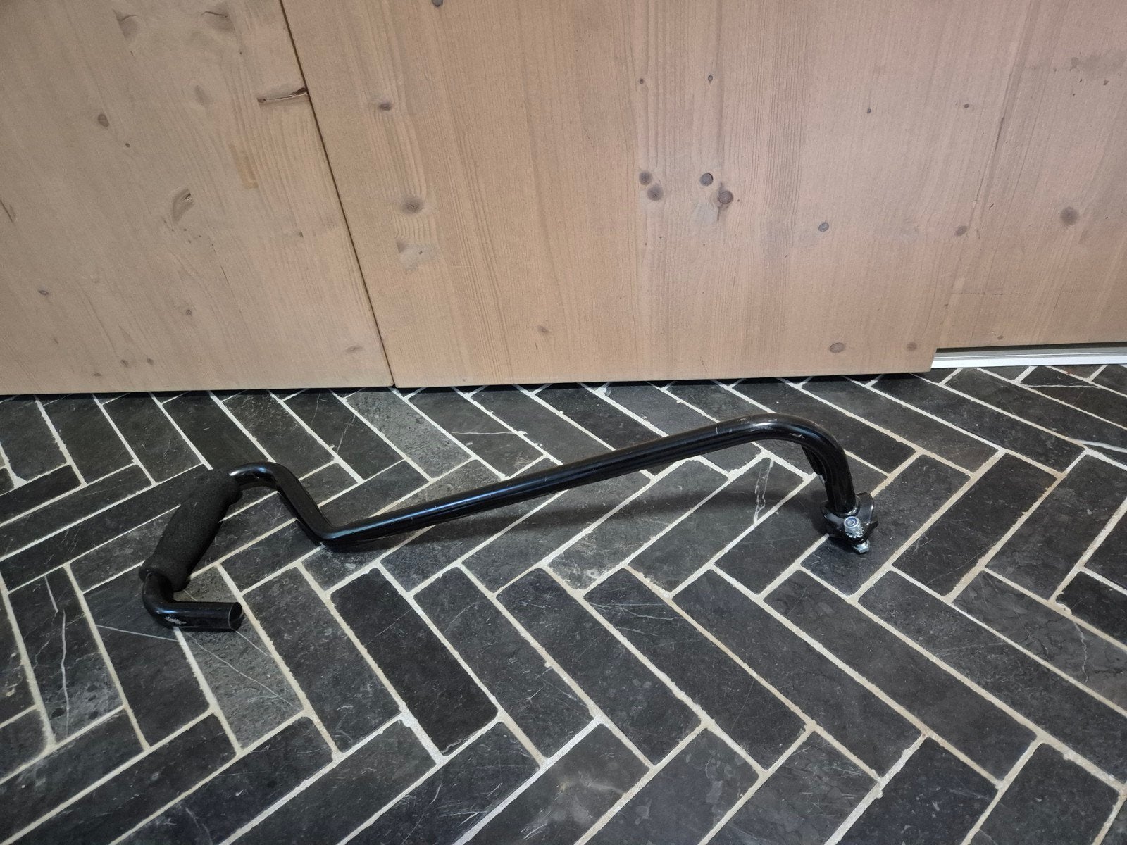 Duwstang voor fiets / kinderfiets, Ophalen