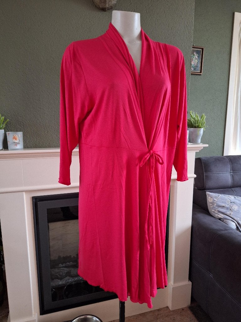 Atmos Fashion roze cardigan vest 46 XXL, Kleding | Dames, Verzenden, Maat 46/48 (XL) of groter, Zo goed als nieuw, Roze