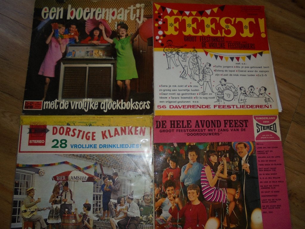 F F F FEESTJE??????, LP, Gebruikt, Ophalen of Verzenden, Levenslied of Smartlap