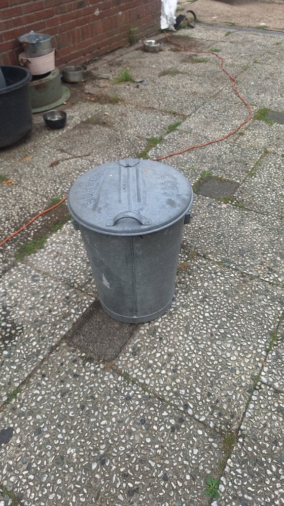 oude zinken afvalenner borger, Ophalen of Verzenden