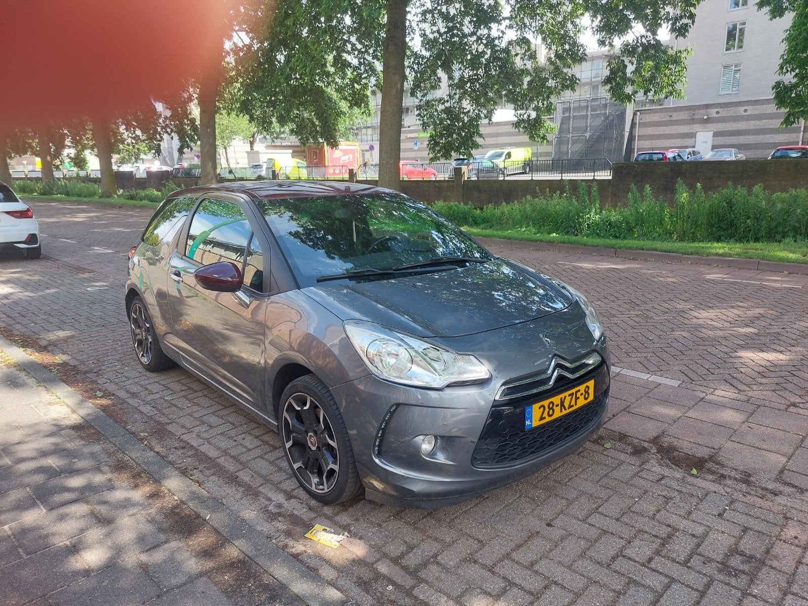 Citroën DS3 1.6 VTI 88KW 2010 Grijs, Voorwielaandrijving, Euro 5, Stof, 40 €/maand