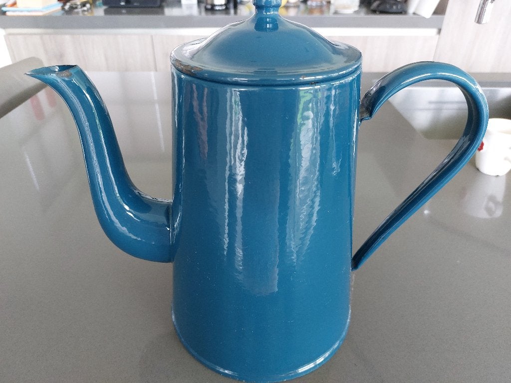 Emaille koffiekan, Ophalen of Verzenden