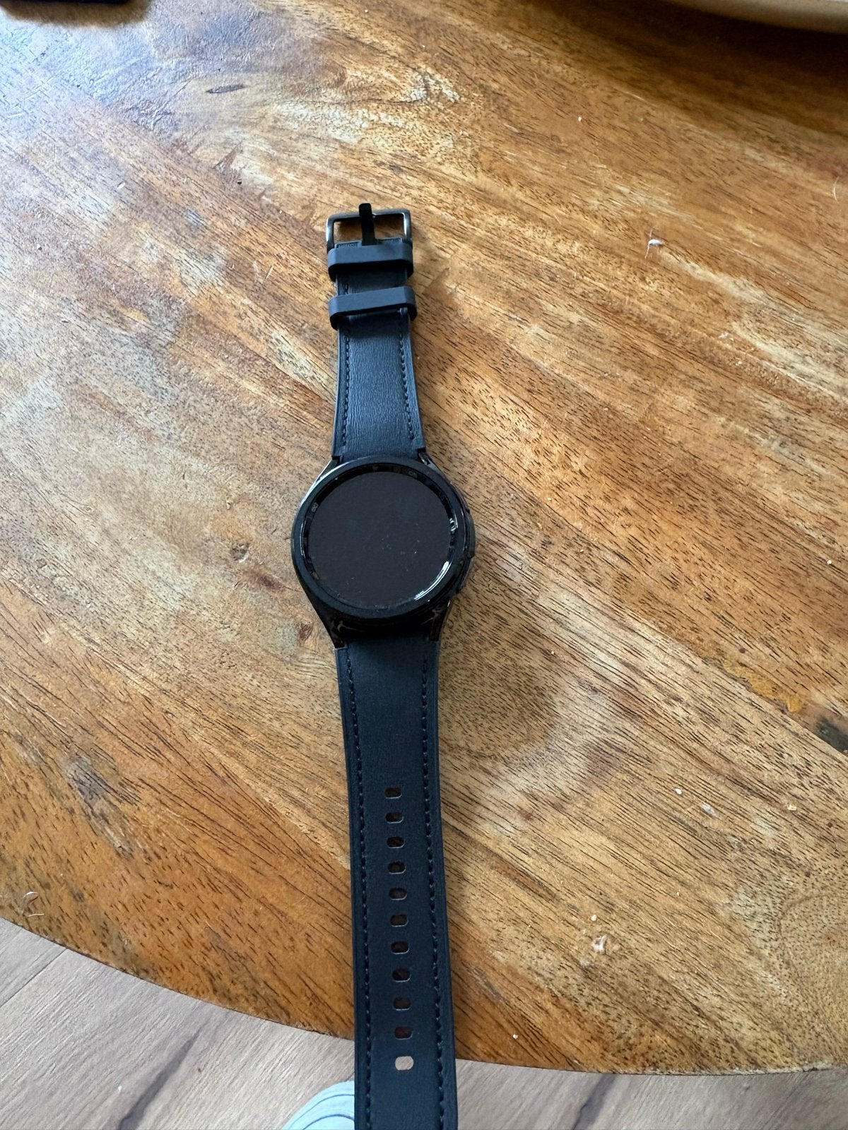 Samsung Galaxy Watch 4 Classic 42mm Zwart, Sieraden, Tassen en Uiterlijk, Smartwatches, Afstand, Zwart, Ophalen of Verzenden, Zo goed als nieuw