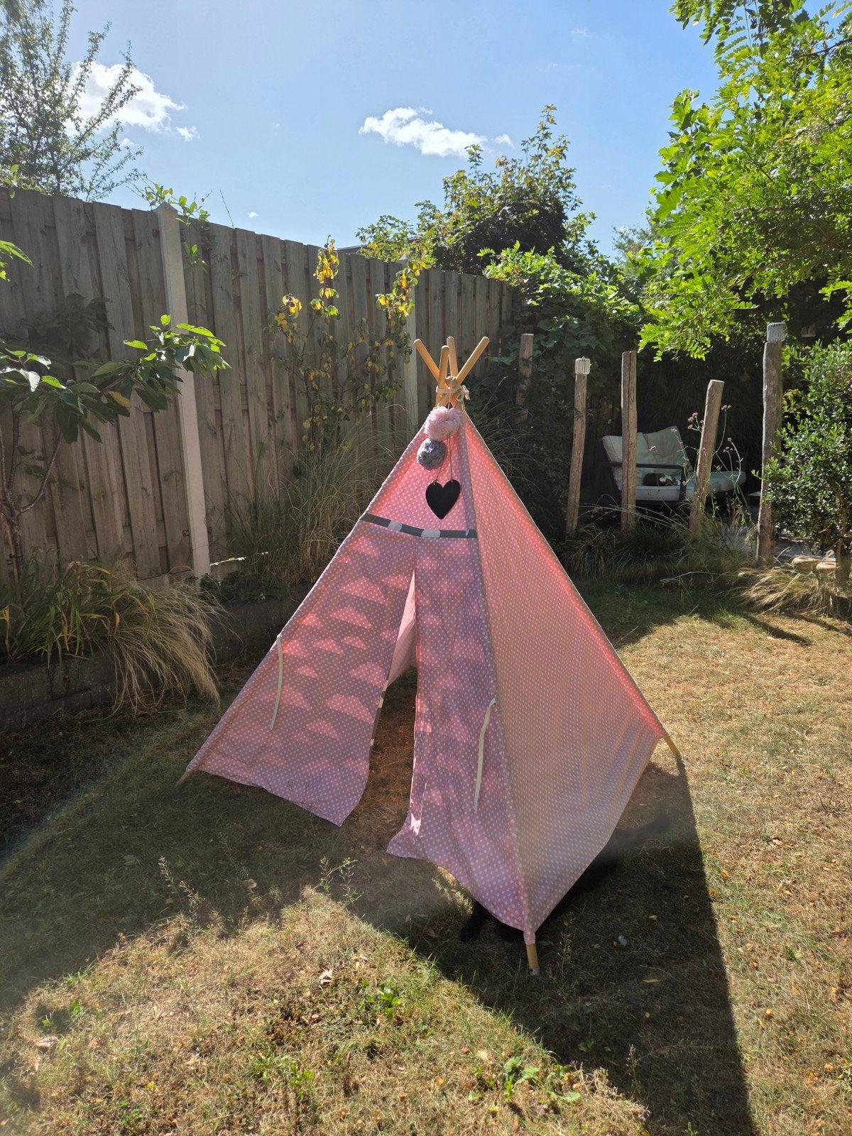 Roze Wigwam Tentje voor Kinderen - 1.50m Hoog, Ophalen