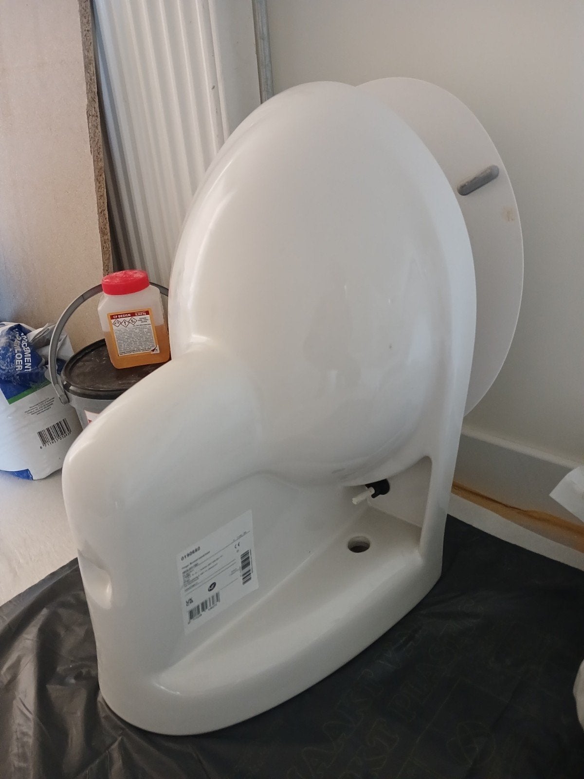 hangtoilet, zo goed als nieuw!, Ophalen