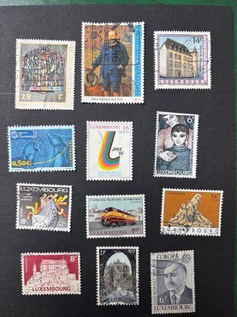 postzegels Luxemburg, Postzegels en Munten, Postzegels | Volle albums en Verzamelingen, Verzenden, Buitenland