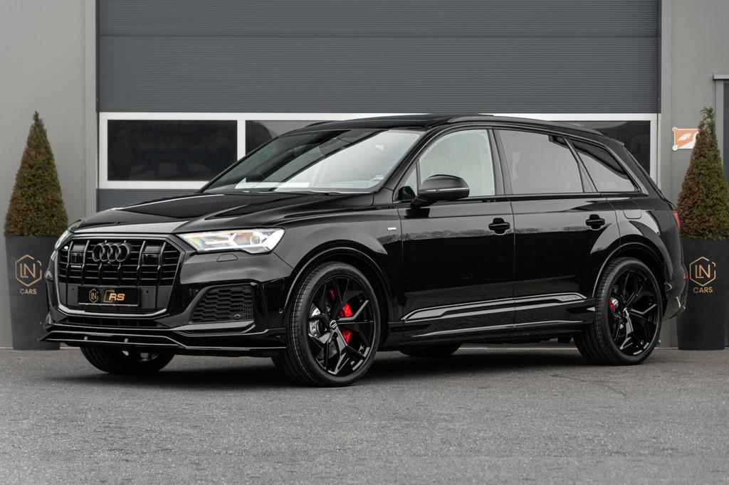Audi Q7 55 TFSIe Quattro| Pano | Trekhaak| Luchtvering | HUD, Automaat, Gebruikt, 2995 cc, Met garantie (alle)