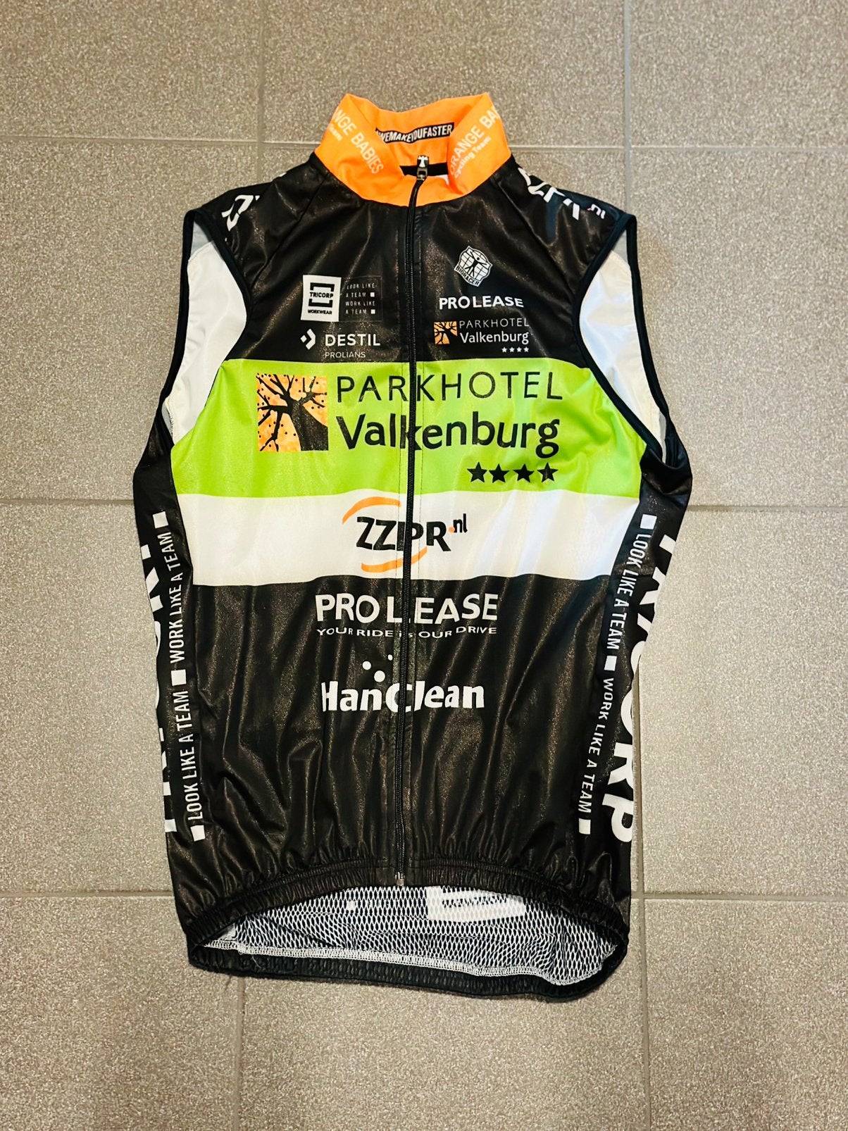 Wielrenkleding wielrenjas windvanger windvest maat S Vermarc, S, Dames, Ophalen of Verzenden, Zo goed als nieuw